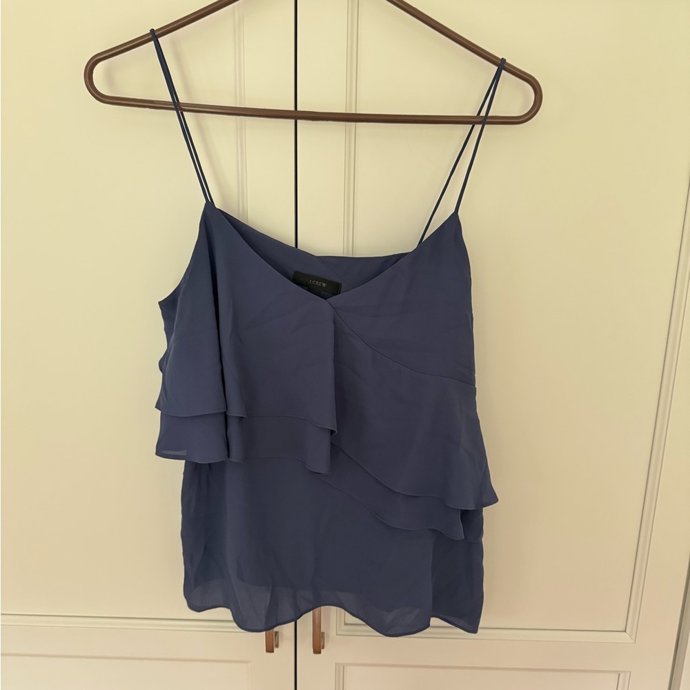 J. Crew Blue Tank Top